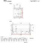 リクシル 室内窓 ラシッサS LGA ノンケーシング枠 0709 W734×H923mm 両開き窓 LIXIL トステム 室内用サッシ 窓 建具 リフォーム DIY 6枚目