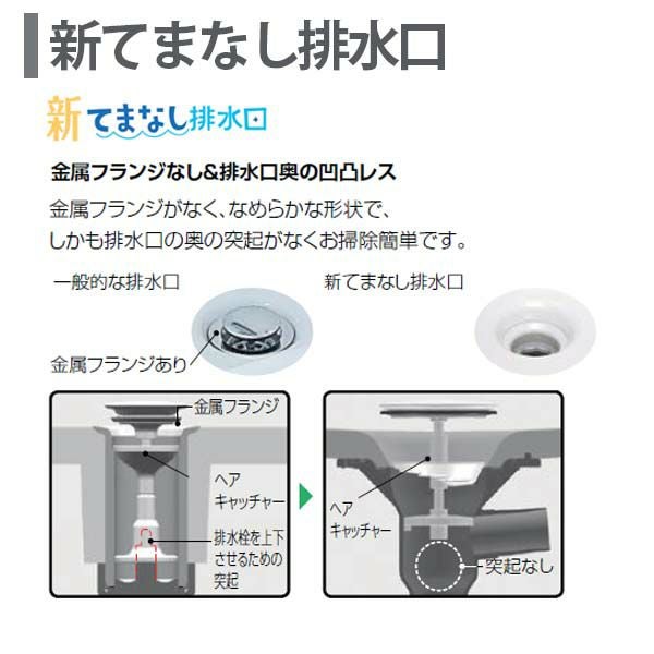 ピアラ 洗面台本体 AR3N-605SY(N) シングルレバーシャワー水栓 扉タイプ 間口600mm LIXIL リクシル INAX イナックス 洗面化粧台 リフォーム DIY 9枚目