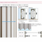 しまえるんですα 交換用網セット 片開き用(片引き) 両側収納コネクタ Aw500～940×Ah1851～1880mm 呼称コード:94188(網戸本体サイズではありません) 2枚目