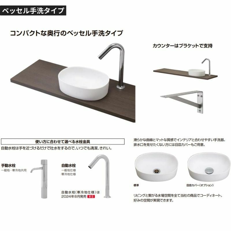 洗面化粧台エスタ ボウル一体タイプ コンポ・システムタイプ共通 ミドルキャビネット 扉付 間口W(W)150/200/250/300mm 品…