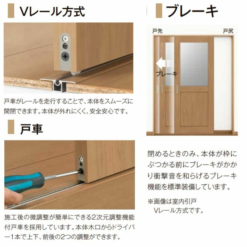 LIXIL クローゼット扉 ドア ラシッサS 引き戸 引違いタイプ LAA ノンケーシング枠 1620 W1644×H2023mm リクシル/トステム 引戸 引違い 押入れ リフォーム DIY