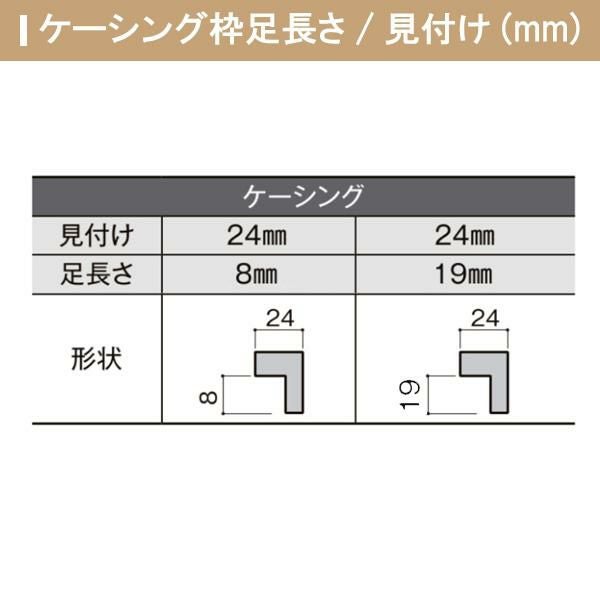 クローゼットドア 4枚 折れ戸 ラシッサ S ノンレールタイプ LAA 把手付 ケーシング枠 1220/13M20/1620/1720/18M20 ミラー付/なし 収納 押し入れ 折戸 LIXIL/TOSTEM リビング建材 室内建具 扉 戸 DIY 8枚目