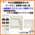 内倒し窓 07405 サーモスL W780×H570mm LIXIL リクシル アルミサッシ 樹脂サッシ 断熱 樹脂アルミ複合窓 装飾窓 複層ガラス 樹脂窓 ハイブリッドサッシ 住宅用 家  おたすけ リフォーム DIY