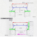 縦面格子 C型 特注 W226-425×H182-381mm オーダーサイズ 壁付/枠付 たて面格子 後付け アルミ 窓格子 取付 LIXIL リクシル TOSTEM トステム リフォーム DIY 4枚目