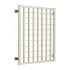 高強度面格子 FLA グリッド格子 18611 W1950×H1230mm 壁付 面格子 YKKap アルミサッシ YKK 窓 サッシ 後付け 防犯 頑丈 取付 リフォーム DIY