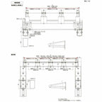 テラス屋根 柱なしタイプ スピーネ リクシル 1.5間 間口2730×出幅1185mm ルーフタイプ 屋根F型 耐積雪対応強度20cm リフォーム DIY 11枚目