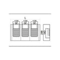 LIXIL/TOSTEM ドア引戸用部品 その他 浴室ドア・引戸：換気ガラリセット-浴室用W16用[D1X27] [リクシル][トステム]