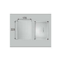 LIXIL/TOSTEM 住器用部品 バスルーム 床 排水部品：化粧排水蓋[RTGD001] [リクシル][トステム]