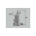 LIXIL/TOSTEM ドア引戸用部品 丁番 浴室中折れドア：下部ヒンジ(戸先側)セット[DCZZ321] [リクシル][トステム]