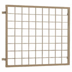 井桁面格子 11915 W1351×H1620mm 在来工法 面格子 壁付け 窓 アルミサッシ 後付け 取付 防犯 目隠し LIXIL TOSTEM リクシル トステム リフォーム DIY