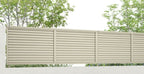 フェンス LIXIL フェンスAB YL3型(横ルーバー3) T-12 本体 2000mm(フリーポールタイプ専用)×1200mm