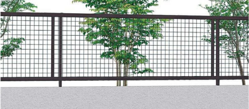 フェンス LIXIL アルメッシュフェンス 3型 フリーポールタイプ T-8 本体 1979×800mm