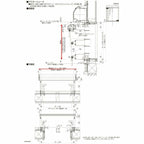 洋風すだれ アウターシェード YKKap 15015 W1670×H1770mm 1枚仕様 壁付け バルコニー手すり付け固定 シャッター付引き違い窓 引違い 日除け 外側 日よけ 9枚目