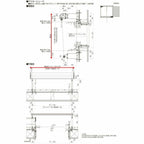 洋風すだれ アウターシェード YKKap 18315 W2000×H1770mm 1枚仕様 壁付け フック固定 雨戸付引き違い窓 引違い 窓 日除け 外側 日よけ 9枚目