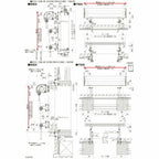 洋風すだれ アウターシェード YKKap 06015 W770×H1770mm 1枚仕様 枠付け  バルコニー手すり付け固定 引き違い窓 引違い 窓 日除け 外側 日よけ 9枚目