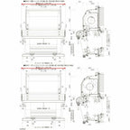 洋風すだれ アウターシェード YKKap 16020 W1770×H2200mm 1枚仕様 枠付け バルコニー手すり付け固定 シャッター付引き違い窓 引違い 日除け 外側 日よけ 9枚目