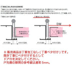 【扉のみ取替】取替ドア LIXIL ロンカラーフラッシュドア 【オーダーサイズ】 握り玉 フラット ガラリ付 ポスト・アイ付 縦額付 鍵3本付 枠無し リフォームおたすけDIY 5枚目