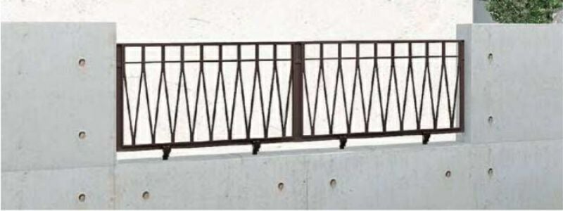 フェンス LIXIL アプローチ ルナAN型フェンス Ｔ-6 本体 1000×610mm