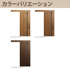 YKK 玄関引き戸 コンコードS30 N06 外引込み 関東間 W1695×H2195mm ピタットKey ポケットKey 手動錠 断熱 YKKap 玄関引戸 サッシ 玄関ドア リフォーム DIY 5枚目