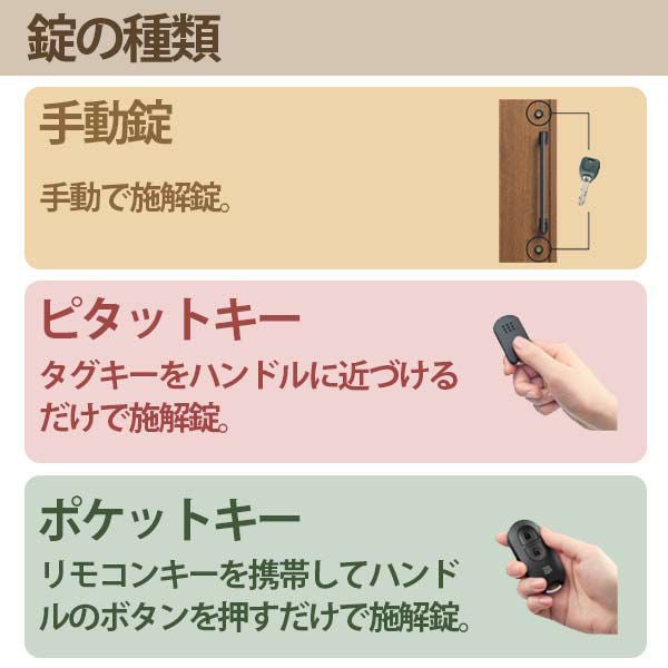 YKK 玄関引き戸 コンコードS30 C51T 外引込み 関東間入隅(小) W1595×H2195mm ピタットKey ポケットKey 手動錠 断熱タイプ 玄関引戸 玄関ドア リフォーム DIY 7枚目