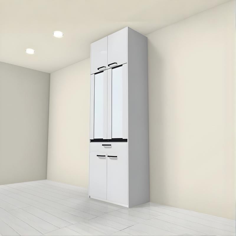 26年新モデル カップボード シエラ 間口75cm 高さ165/185/215/235cm 奥行45cm W750mm グループ1 LIXIL リクシル 食器棚 トールタイプ スリム 一人暮らし キッチン収納 キッチンボード セミオーダー 仕様変更 施主支給 リフォーム DIY