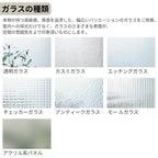 リクシル 室内引戸 ラシッサUD 上吊連動方式  片引戸2枚建 Wソフトモーション 木質面材 HHD ケーシング付枠 採光タイプ 1620 W1644mm×H2023mm LIXIL DIY 7枚目