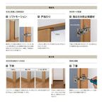 オーダーサイズ リクシル ラシッサS クローゼットドア 両開き戸 LAA ノンケーシング枠 W954～1653㎜×H1823～2023㎜ 押入れ 棚 リフォーム DIY 5枚目