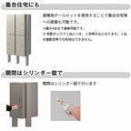 宅配ボックス リクシル 宅配ボックスKL 壁埋め込みタイプ 前入れ後取り出し 本体301×590×420mm 戸建て住宅用 ポスト LIXIL リフォーム 5枚目
