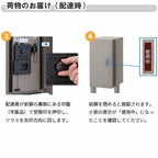 宅配ボックス リクシル 宅配ボックスKL 壁埋め込みタイプ 前入れ後取り出し 本体301×590×420mm 戸建て住宅用 ポスト LIXIL リフォーム 12枚目