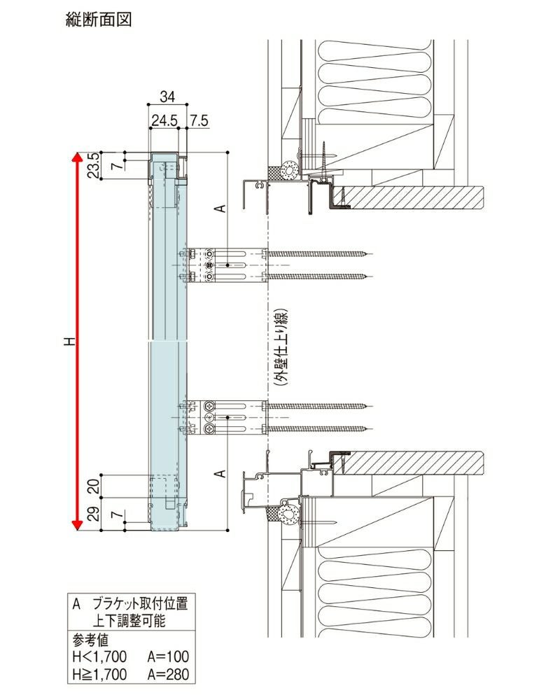 ヒシクロス面格子 16509 W1806×H1020mm 在来工法 壁付け 規格寸法 菱 面格子 窓 サッシ 後付け 防犯 目隠し LIXIL TOSTEM リクシル トステム リフォーム DIY 3枚目