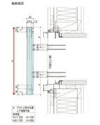 ヒシクロス面格子 17609 W1911×H1020mm 在来工法 壁付け 規格寸法 菱 面格子 窓 サッシ 後付け 防犯 目隠し LIXIL TOSTEM リクシル トステム リフォーム DIY 3枚目