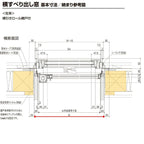 横すべり出し窓 03605 セレクトサッシＰＧ W405×H570 mm LIXIL アルミサッシ アルミ窓 横すべり出し 窓 複層 ガラス リフォーム DIY 7枚目