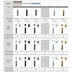 【オーダーサイズ 】リクシル ラシッサD ヴィンティア 上吊方式 引込み戸 トイレタイプ AVUHL-LAY ノンケーシング枠 Ｗ1188～1992mm×Ｈ1750～2425mm 6枚目