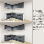 システムキッチン ラクエラ W1800mm L型 開き扉プラン コンフォート TUシンク 3口コンロ 標準タイプ(食洗機なし) クリナップ 間口180cm ステンレス キッチン おしゃれ 扉付き 収納棚 下台 流し台 リフォーム リノベ DIY