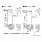 郵便ポスト 独立型ポスト フィッテ FITTE YKKap YKK ポスト 上入れ/前出しタイプ 簡易/防犯ダイヤル錠 スタンドタイプ 郵便受け ポストおしゃれ かわいい 日本製 10枚目
