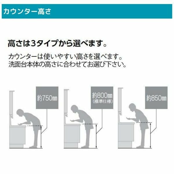 洗面台 LIXIL/INAX Crevi クレヴィ 奥行500タイプ トールキャビネット 間口W450mm 標準タイプ RBS-455-A 収納 洗面化粧台 リフォーム DIY 4枚目