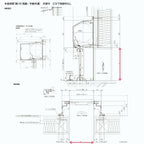 ガレージシャッター 電動 W2301～2700×H2001～2500mm 外部付木造用壁後付 アルミスラット 単窓仕様 オーダーサイズ 住宅用 LIXIL リクシル 車庫 リフォーム DIY 10枚目