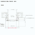 ガレージシャッター 手動 W3001～3300×H2001～2400mm 内部付木造用壁後付 アルミスラット 単窓仕様 オーダーサイズ 住宅用 LIXIL リクシル 車庫 リフォーム DIY 11枚目