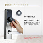 アパート用玄関ドア レガーロ R12型 W785×H1920/2000mm 電気錠 断熱仕様D2/D3/D4 非防火仕様 ランマ無 YKK YKKap 集合住宅用ドア おしゃれ 防犯 リフォーム 5枚目