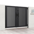 開き門扉AB TR1型 両開き 柱使用 呼称07-10 扉寸法W1400(700+700)×H1000mm リクシル LIXIL 開き門扉 おしゃれ シンプル リフォーム