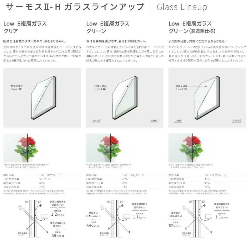 シャッター付引違い窓 ブリッジ(標準)枠 16020 サーモス2-H W1640×H2030mm テラスタイプ 2枚建 複層ガラス 樹脂アルミ複合サッシ シャッター LIXIL リクシル