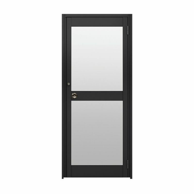 クリエラガラスドアPG 半外付型 三方枠仕様 特注 W566～951×H1097～1900mm オーダーサイズ 店舗ドア 片開きドア 中桟付仕様 複層ガラス LIXIL リクシル DIY