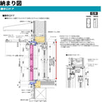 特注 勝手口ドア エピソードII ＮＥＯ W564~874×H1831~2030 mm オーダーサイズ YKKap 断熱 樹脂アルミ複合 サッシ 勝手口 ドア 窓 リフォーム DIY