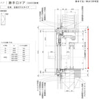 勝手口ドア(全面ガラス) 06922 サーモス2-H W730×H2230 mm 複層ガラス 樹脂アルミ複合サッシ 勝手口 ドア LIXIL…