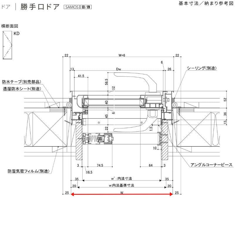 勝手口ドア(中桟腰パネル付) 06018 サーモス2-H W640×H1830 mm 複層ガラス 樹脂アルミ複合サッシ 勝手口 ドア LIX…