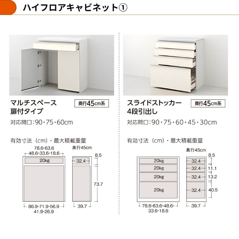 26年新モデル カップボード シエラ 間口210cm(75+75+60cm) ハイフロアキャビネット 壁付け型 カウンター高さ99cm 奥行45cm W2100mm グループ2 LIXIL リクシル 食器棚 ロータイプ キッチン収納 キッチンボード セミオーダー 施主支給 リフォーム DIY