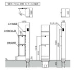 リクシル 機能門柱FT 表札なし ポスト 宅配ボックス