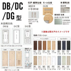 室内引戸 片引き戸 上吊り方式 ベリティス 洗面タイプ DG型 スタンダード UW1190/1445/1645×UH2035mm 固定枠 室内ドア 建具 パナソニック おしゃれ リフォーム
