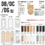 室内引戸 アウトセット納まり 上吊り片引き戸 ベリティス 洗面 DC型 幅780/650×高さ2035mm 壁付け スタンダード 室内ドア 建具 交換 おしゃれ パナソニック DIY