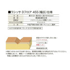 フローリング材 床材 ラシッサ Dフロア ラフモルタル調 455(幅広)EN-ND2M01-MAFF 環境配慮型合板1ケース4枚入り LIXIL/リクシル